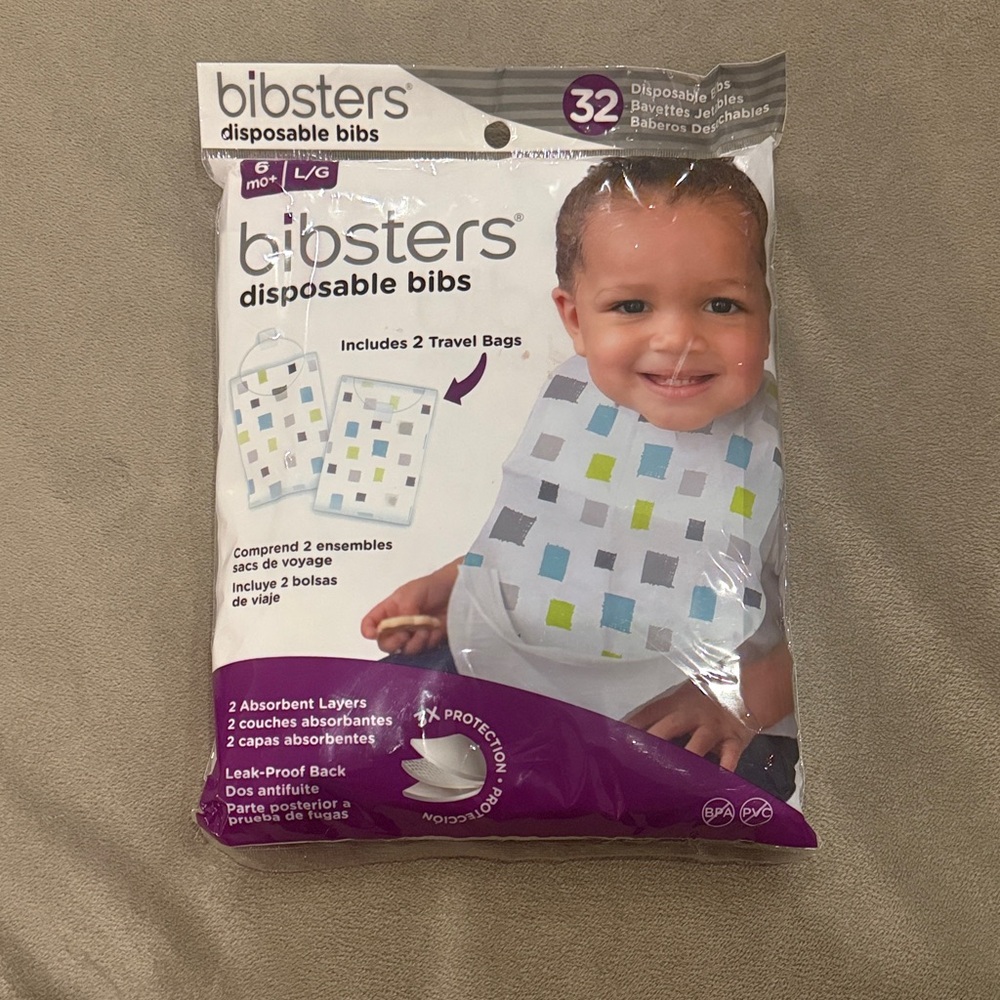 Disposable Bibs - Multicolor